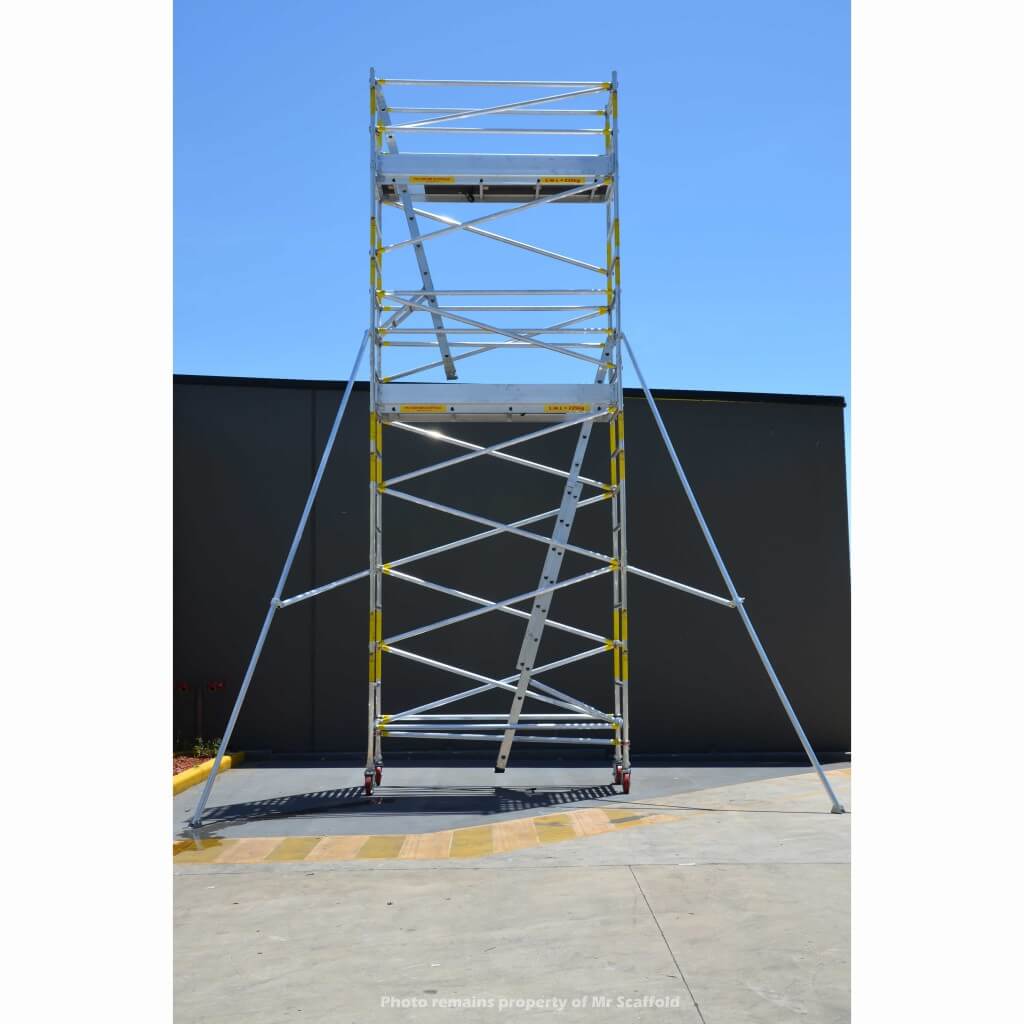 Mobile Scaffolding Tower 6m 2level BEST VALUE | Mr Scaffold