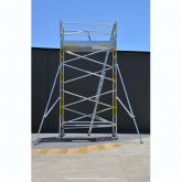 EASYSCAF 4m Aluminium Mobile Scaffolding Tower | Mr Scaffold