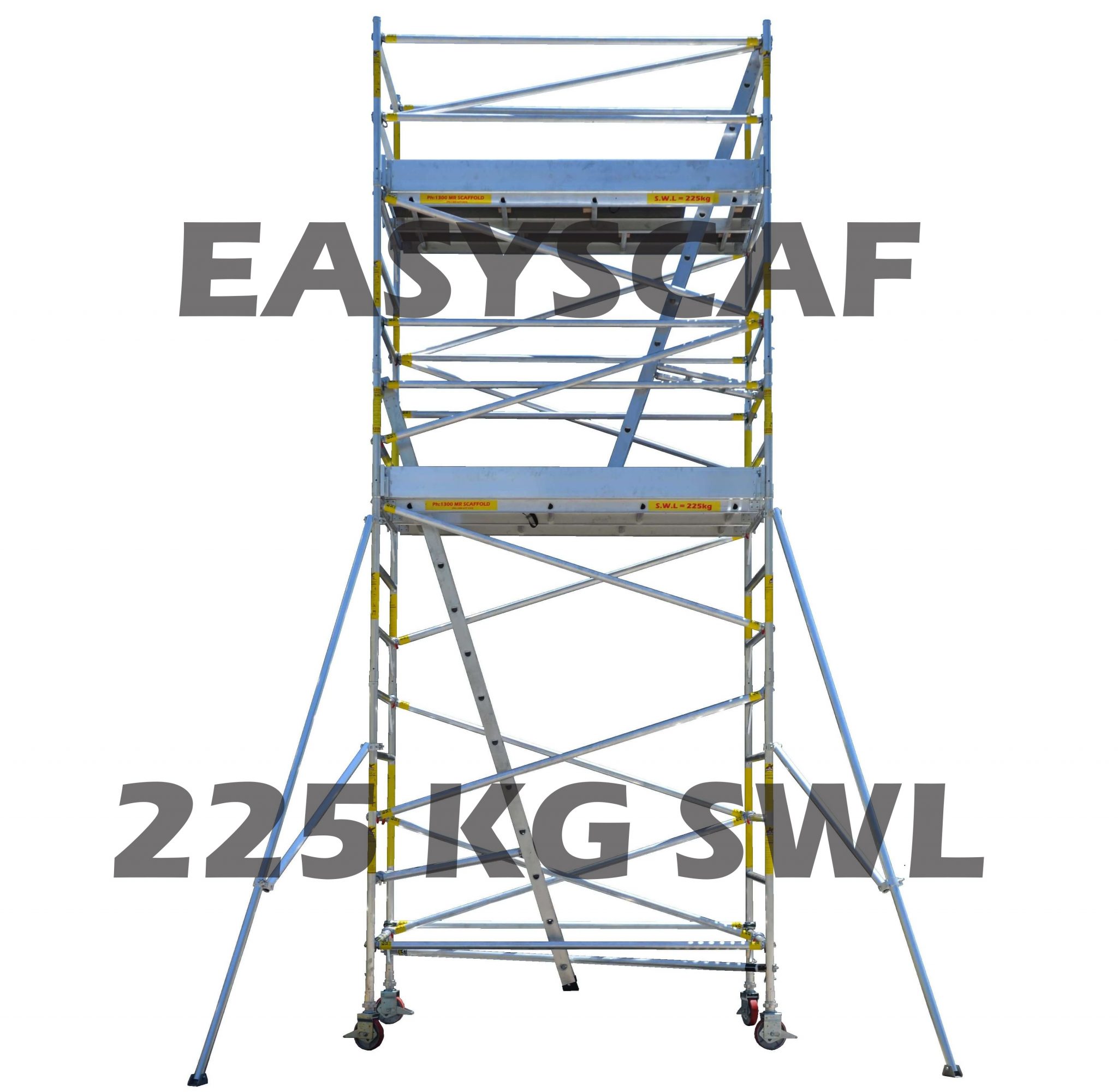EASYSCAF Mobile Scaffolding Tower 5.4m 2level | Mr Scaffold