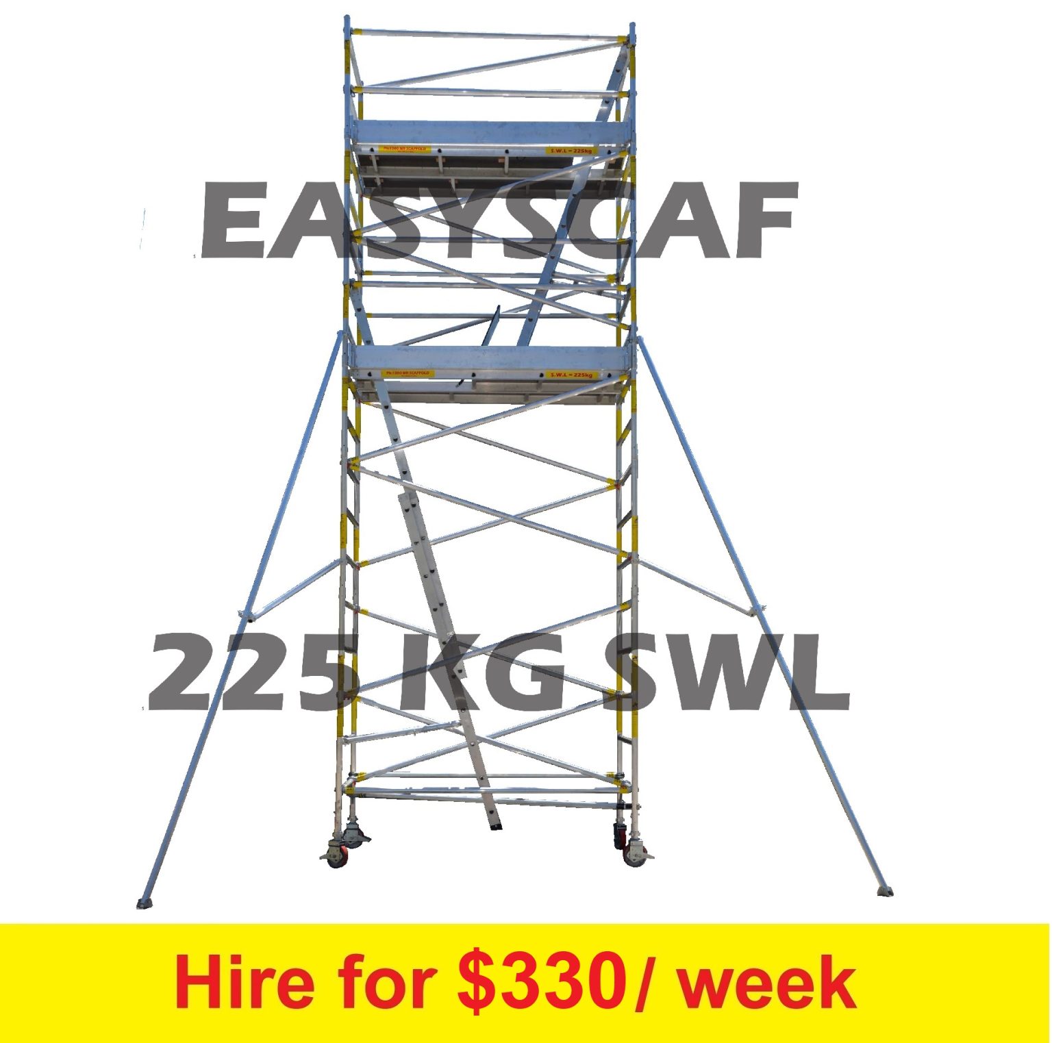 Scaffolding - Mobile Tower 6 metre - EASYSCAF | Mr Scaffold